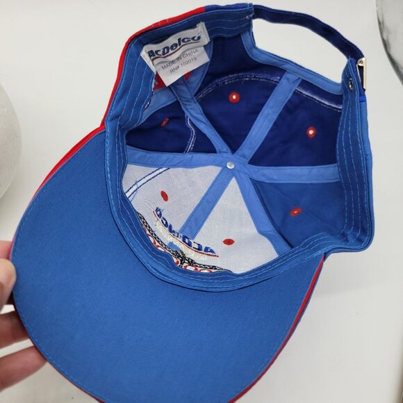 AC Delco Blue Hat NASCAR StrapBack Vintage 6th Annual Las Vegas Nationals Signed - Picture 6 of 7
